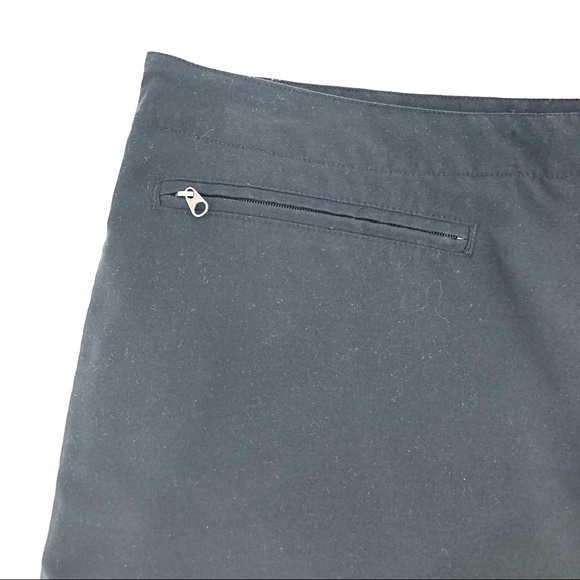 Patagonia Black Duway Golf Athletic Skirt Skort - Picture 2 of 7